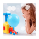 thumbnail image 2 of Juguete Juego Bombin Lanzador Con 12 Globos Cohetes Y Auto Amarillo, 2 of 3