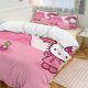 thumbnail image 1 of Hello Kitty 3-Piece Twin Bed Set - Includes 1 Single Comforter And 2 Pillowcases Bedding - Fade Resistant Microfiber - Hello Kitty, 1 of 4