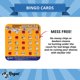 thumbnail image 5 of Bingo Cards Regal Games con obturador en la punta de los dedos, 4 paquetes, color naranja, 5 of 5
