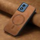 thumbnail image 4 of Magnetic Slim Case for Motorola Moto G Play 2024 4G with Camera Guard & Anti-Scratch Back Brown, 4 of 6
