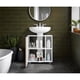 thumbnail image 2 of Mueble Para Lavamanos Pascuale 1 Puerta Blanco Y Fresno, 2 of 12