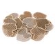 thumbnail image 1 of 20 piezas natural multi-hole colgante de madera tablero de punto 50mm corazón, 1 of 5