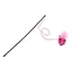 thumbnail image 2 of Cat Teaser Wand Toy Playing Dog Training Puppy Interactive Cat Feather Toys Pink, 2 of 5
