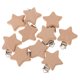 thumbnail image 2 of Clip De Chupete De Madera Para Bebés Clips Simulados Accesorio De Enfermería Con Clip Simulado Estrella, 2 of 5