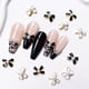 thumbnail image 5 of Adornos 3D para uñas con forma de lazo, 30 piezas de gemas de perlas con nudo de lazo para decoración de uñas, tachuelas de aleación de metal para manualidades de joyería y teléfono móvil., 5 of 6
