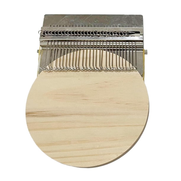 Speedweve Type Loom Herramienta De Bricolaje Con Disco De Madera Herramienta Para Hacer Manualidades De Bricolaje Para Zurcir 28 Pines