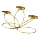 thumbnail image 2 of Candelabro De Hierro Forjado Elegante Para Fiestas, Dormitorios Y Salas De Estar, Dorado, 2 of 5