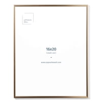 Opposite Wall - Marco De Fotos Con Pared Opuesta Aluminio 41 X 51 Cm Color Dorado