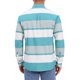 thumbnail image 3 of Camisas de Hombre a Rayas de Manga Larga con Botones Camisa Casual de Algodón XL Azul Claro, 3 of 6