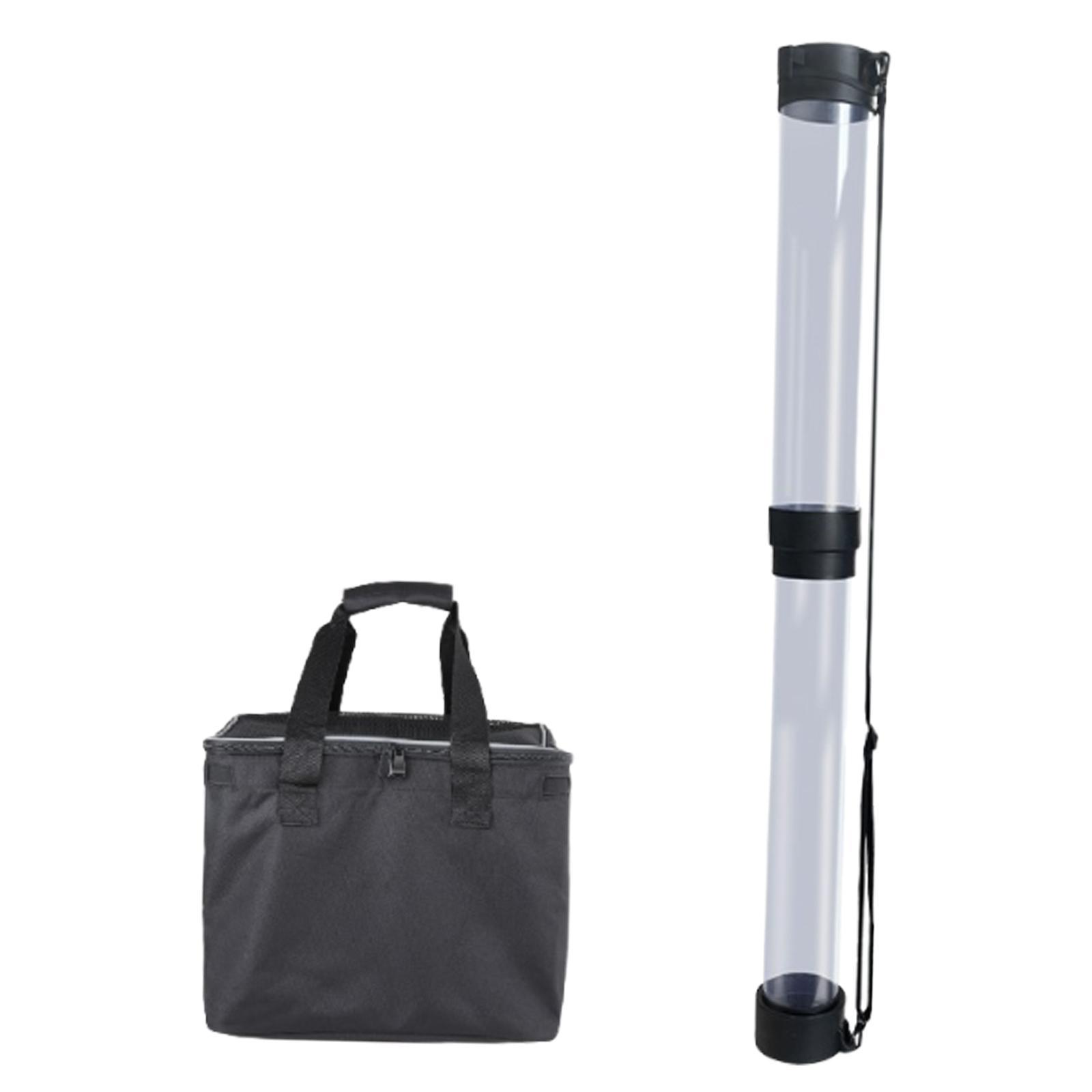 Ioensy - Recogedor De Pelotas De Tenis, Tubo Superior Telescópico Para Hombres, Tubo De Recogida De Pickleball