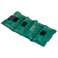 Cando - Brazalete The Cuff Original Con Pesas Para Tobillo Y Muñeca, 5,7 Kg, Color Verde