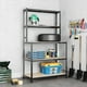 thumbnail image 4 of Mesa de Trabajo con Repisas Acero Negro 100x60x180 cm., 4 of 14