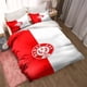 thumbnail image 2 of Hapoel Ramat Gan Football Israel Bedding Set Cute Duvet Cover Bed Cover with Pillowcase Custom Cover with Pillowcase Custom, 2 of 5