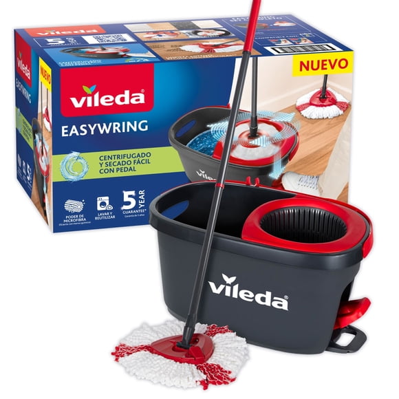 Balde con pedal Easy wring y clean