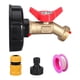 thumbnail image 4 of Adaptador de bolsa IBC Accesorios de bolsa IBC, fácil instalación práctica Adaptador de bolsa IBC a manguera de jardín Adaptador de tanque de agua IBC 5 piezas, 4 of 5