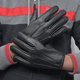 thumbnail image 5 of Guantes FASHIONLUXE de cuero genuino estilo policía, suaves, 5 of 7