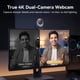 thumbnail image 2 of Webcam EMEET Piko de doble cámara 4K para streaming con zoom de 11X, 2 of 9