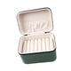 thumbnail image 1 of Caja Para Guardar Pulseras Con 7 Ranuras Para Ferias De Artesanía, Tiendas Minoristas Y Bodas. Verde., 1 of 5