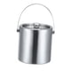thumbnail image 2 of Cubo De Hielo De Acero Inoxidable De Doble Pared Aislado Para Enfriar Cerveza Champán 3L, 2 of 3