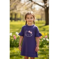 Vestido Niña Hello Kitty Violeta 4