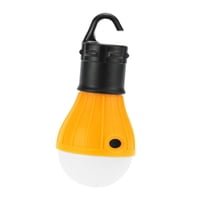 Magideal - Linterna Para Acampar, Luces Para Tienda De Campaña, Bombillas Con Gancho, Luz Nocturna, Luz Led Portátil Para Tienda De Campaña, Luces De Emergencia Amarillo