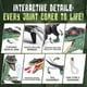 thumbnail image 4 of Juguete de dinosaurio con control remoto Feast Walking Velociraptor, 4 of 7