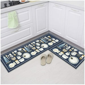 Top Lucky - Pack De 02 Alfombra Para Cocina Con Antideslizantes-28