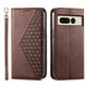 thumbnail image 3 of Funda Flip FOXDOCK para Google Pixel 8 Pro , Estilo Billetera con Diseño Rombo, Correa de Mano y Soporte, Uso Diario, 3 of 6