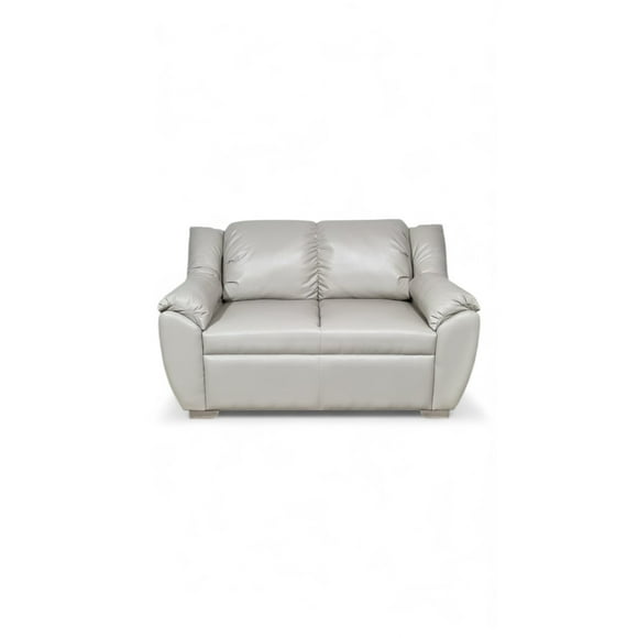 Sofa Brasil Dos Cuerpos Ecocuero Beige Pm