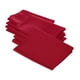thumbnail image 1 of Servilletas de tela LA Linen Polipopelina, paquete de 10 unidades, 45 x 45 cm, color rojo, 1 of 4