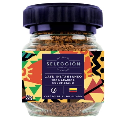 Café Liofilizado Frasco 50 G Selección