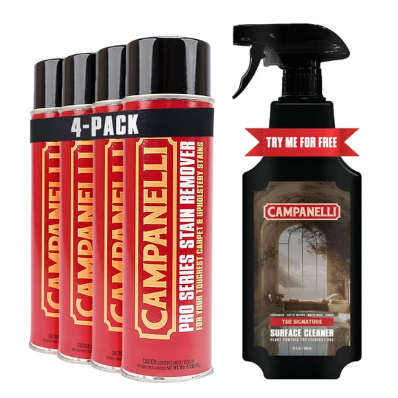 Spray quitamanchas Campanelli Pro Series 4x510 ml + 590 ml