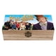thumbnail image 1 of Willy Wonka Caja Organizadora de Madera Rústica - Caja Decorativa Multifuncional para Escritorio, Hogar, Oficina, Joyas y Manualidades, 1 of 6