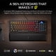 thumbnail image 2 of Teclado Gaming Corsair Vanguard 96 Alámbrico Mecánico Negro, 2 of 9