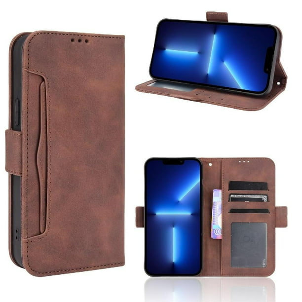 Funda Tipo Billetera FOXDOCK para iPhone 12 PRO – Tapa Flip con Tarjetero