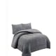 thumbnail image 2 of Cubrecama De Relieve Premium Tamaño 2 Plazas Color Gris Claro, 2 of 4