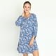thumbnail image 2 of Camisa Maternal Lia Azul Estampado, 2 of 5