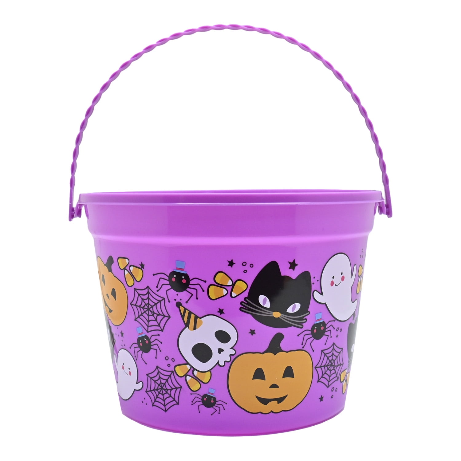 Balde Halloween 20x14,5 Cm Halloween Big Party