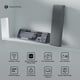 thumbnail image 3 of Teclado Keychron Q6 Pro inalámbrico Bluetooth de tamaño completo, gris, 3 of 9
