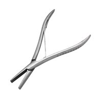 Ioensy - Alicates De Extensión De Cabello Herramienta De Abrazadera De Extensión De Cabello De Acero Inoxidable De Superficie Plana