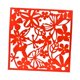 thumbnail image 1 of 4x Flor De Mariposa Pantalla Colgante Separador De Ambientes Decoración De Pared Divisoria Rojo, 1 of 4