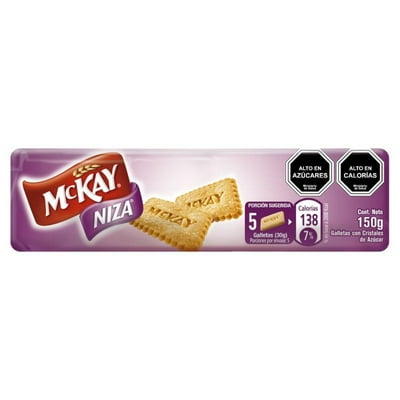 Galletas Niza Bolsa 150 G Mckay