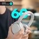 thumbnail image 2 of Audífonos Over Ear Blik Neo Cancelación De Ruido 60H Bluetooth Azul, 2 of 8