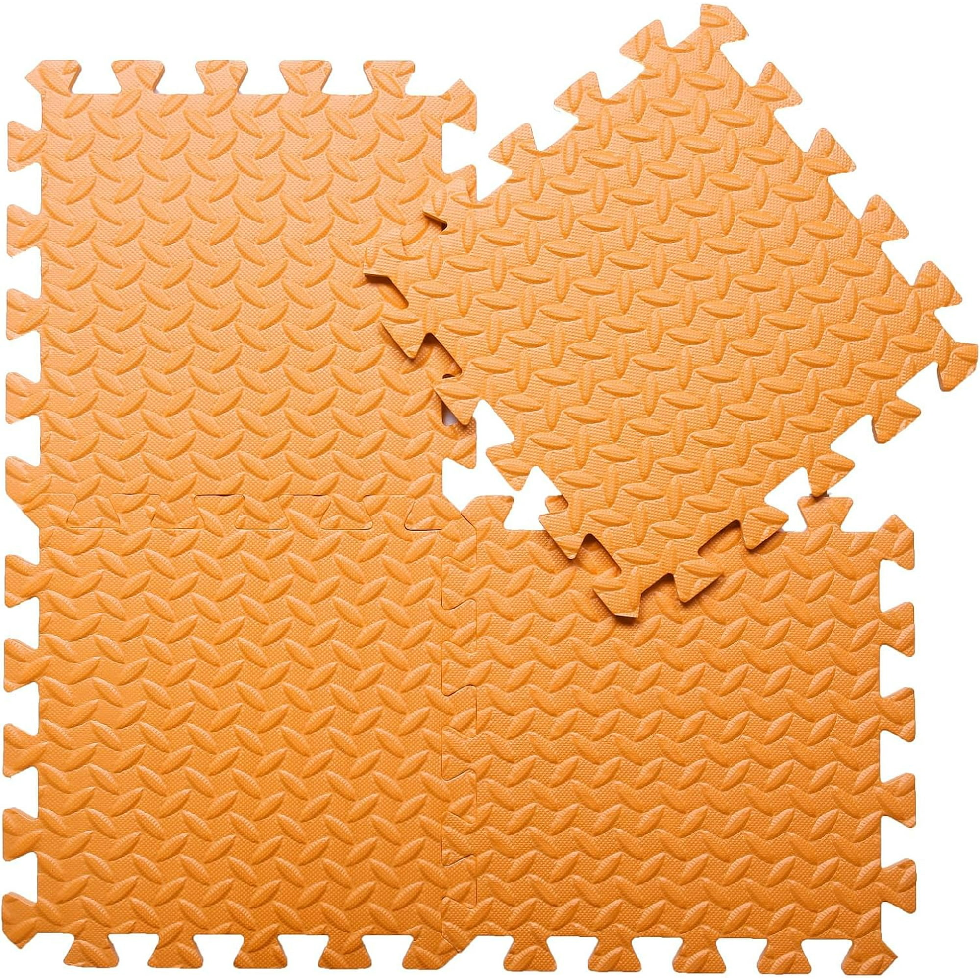 Wakeshome - Pack De 4 Alfombras Piso Puzzle Goma Eva Antigolpes 60x60cm