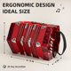 thumbnail image 5 of Concertina Kekangerly de 20 Teclas Roja para Principiantes, 5 of 7