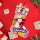 thumbnail image 4 of Totally Spies Tema: Calcetines de Navidad, fino lino blanco para colgar en escaleras y chimenea, decoración navideña para el hogar, regalo de Navidad. 45cm × 32cm, 4 of 5