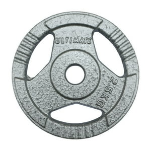 Ultimate Fitness - Disco Acero Con Agarres 2.5 Kg