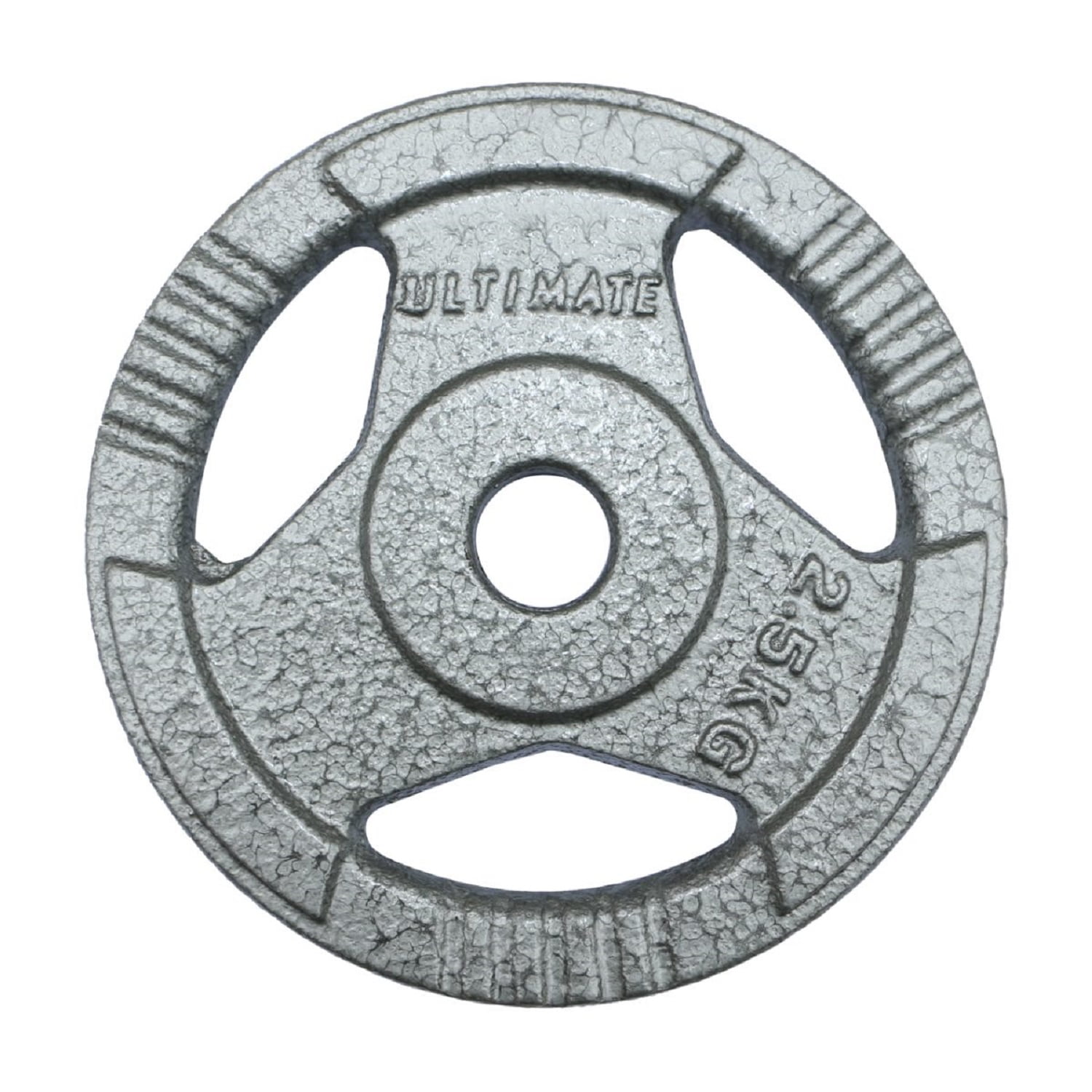 Ultimate Fitness - Disco Acero Con Agarres 2.5 Kg