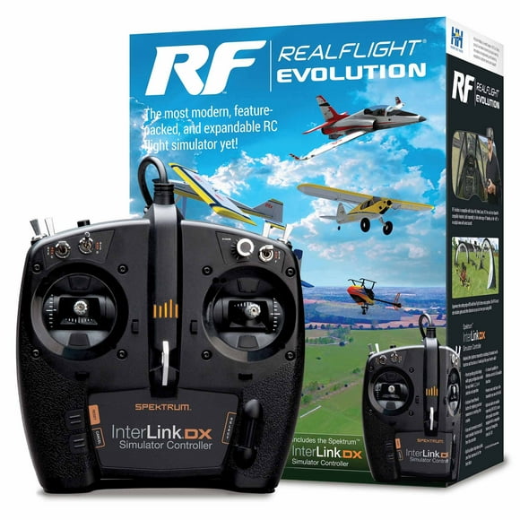 Simulador de Vuelo RC Realflight Evolution con Interlink DX