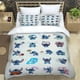 thumbnail image 1 of x151 Bed SheetsAnime Pattern Bedding Sets Stitch Cotton Duvet Cover Set Kawaii Duvet Cover Shams Pillowcases Bedroom Decorations 3-Piece Bedding Set (1 Duvet Cover + 2 Pillow Shams) nj151, 1 of 5